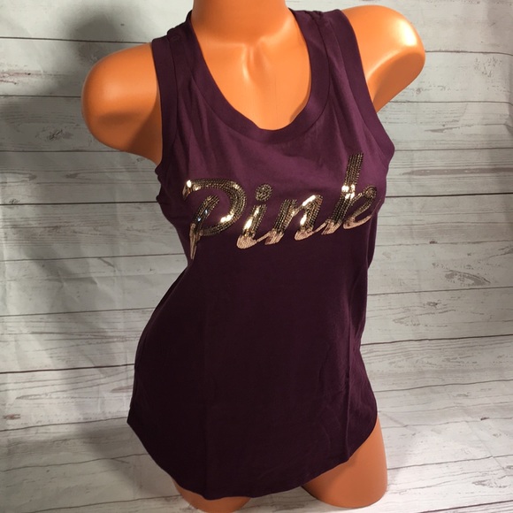 PINK Victoria's Secret Tops - NWT Pink bling top xs